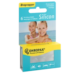 Ohropax Earplugs Silicon (6 stk)