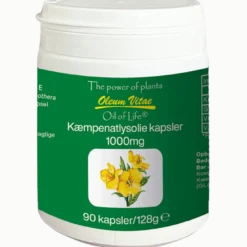 Oil of life Kæmpenatlysolie 1000 mg (90 kap)