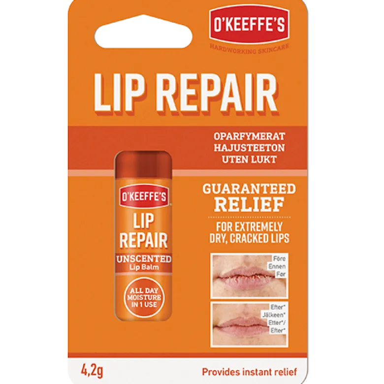 O'Keeffe's Lip Repair Stick Unscented (4,2 g)