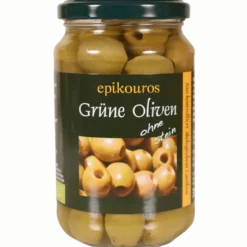 Oliven Grønne u.sten Græsk Ø 315 gr.
