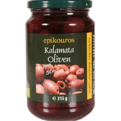 Oliven Kalamata uden sten Ø (315 gr)