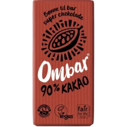 Ombar 90% chokolade Ø (35 g)