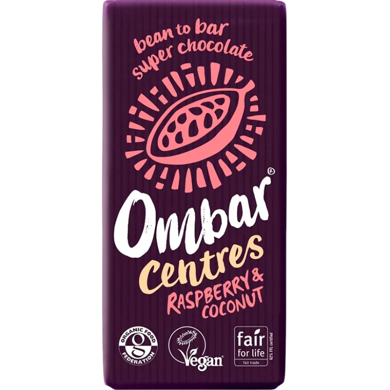 Ombar Hindbær & Kokosnød Ø (70 g)