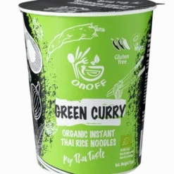 On Off Thai Food Instant Nudelsuppe Grøn Karry Ø (75 g)