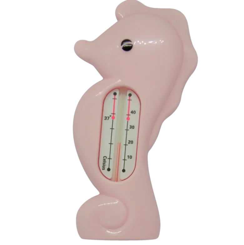 Oopsy Bade Termometer Søhest Rosa (1 stk)