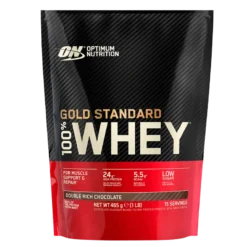 Optimum Nutrition Gold Standard 100% Whey Double Rich Chocolate (465 g)