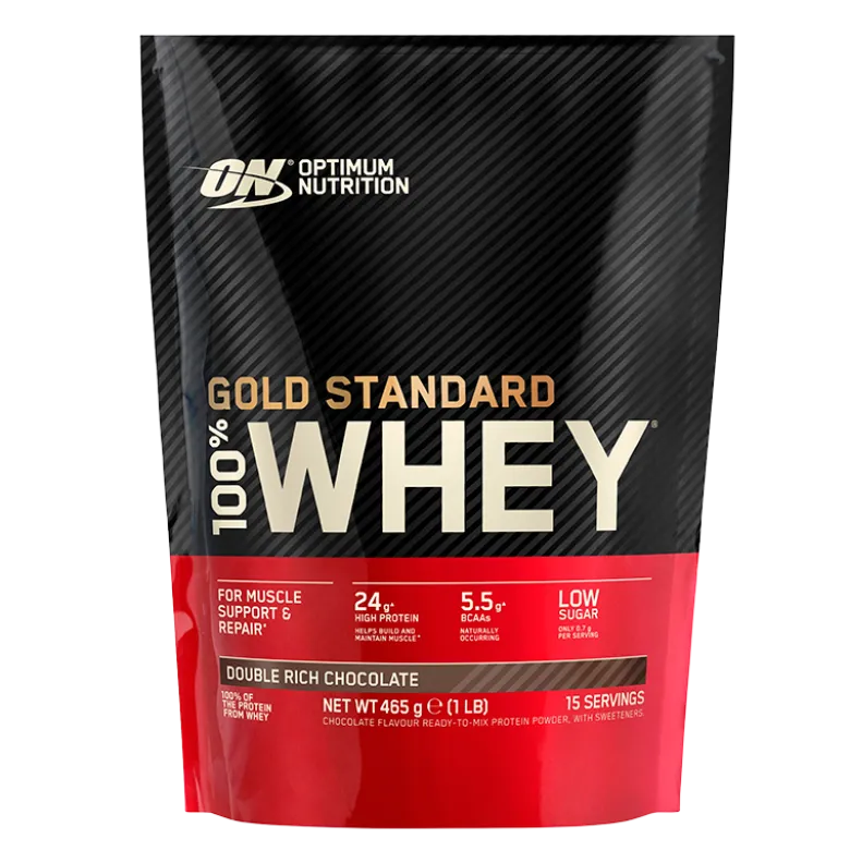Optimum Nutrition Gold Standard 100% Whey Double Rich Chocolate (465 g)