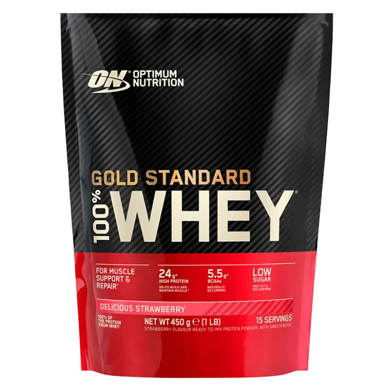 Optimum Nutrition Gold Standard 100% Whey Delicious Strawberry (450 g)