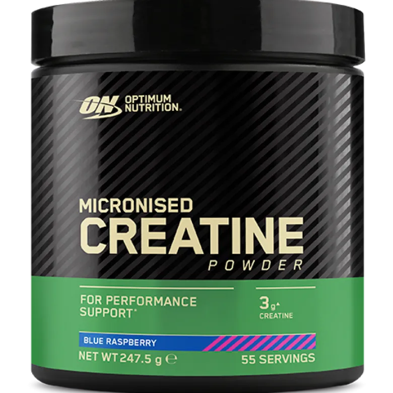 Optimum Nutrition On Flavoured Creatine Powder Blue Raspberry (360 g)