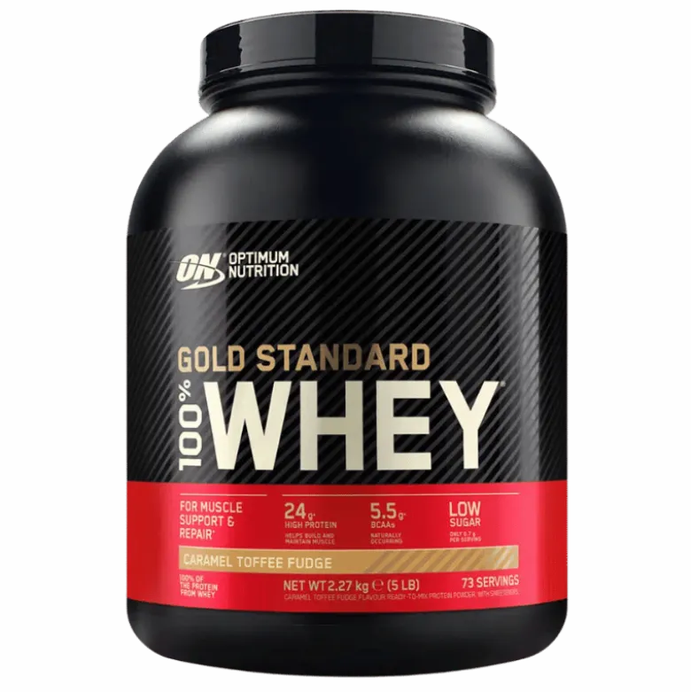 Optimum Nutrition 100% Whey Gold Standardcaramel Toffee Fudge (2270 g)