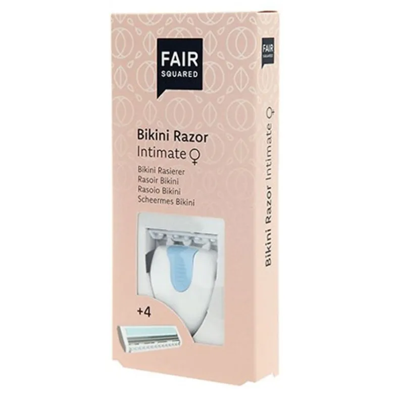 Organic Beauty - Bikini Razor (4 Ekstra Barberblade)