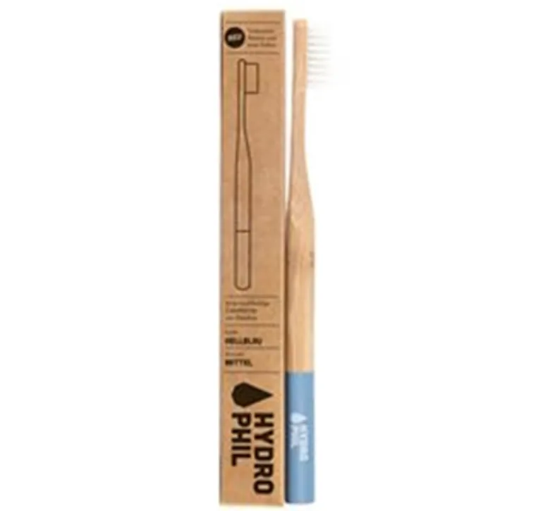 Organic Beauty Supply Bambus Tandbørste (blå)