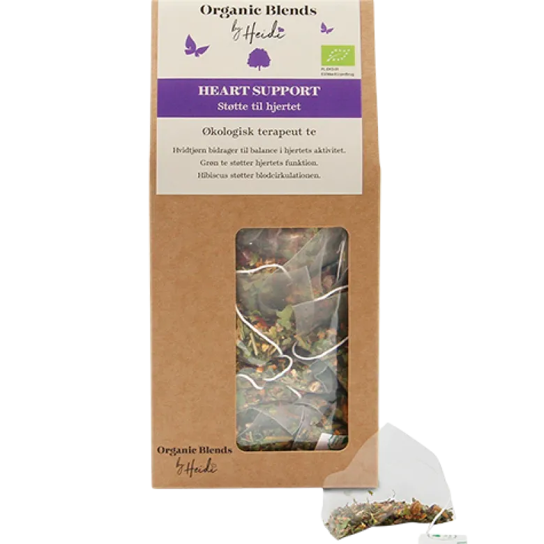 Organic Blends By Heidi Heart Support Te Ø (90 g)