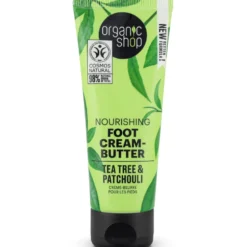 Organic Shop Nourishing Foot Cream-Butter Tea Tree & Patchouli (75 ml)