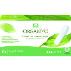 Organyc Økologiske Tamponer Regular Uden Applikator (16 stk)