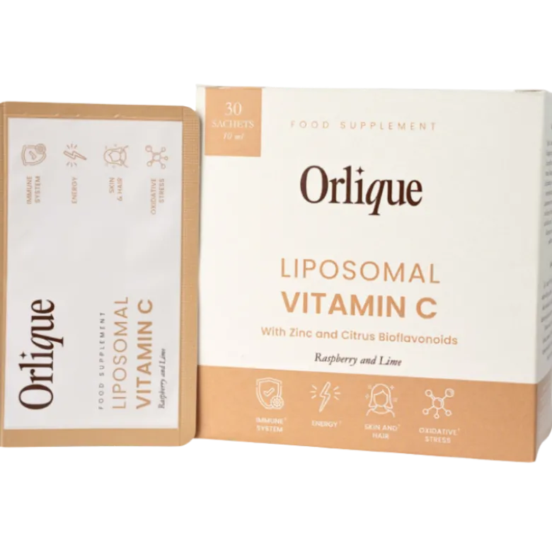 Orlique Liposomal Vitamin C, Zink & Bioflavonoider (30 breve)