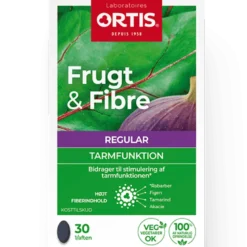 Ortis Frugt & Fibre tabletter (30 tab)