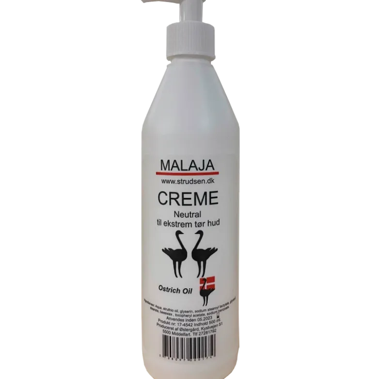 Ostrich Oil Creme Parfumefri (500 ml)