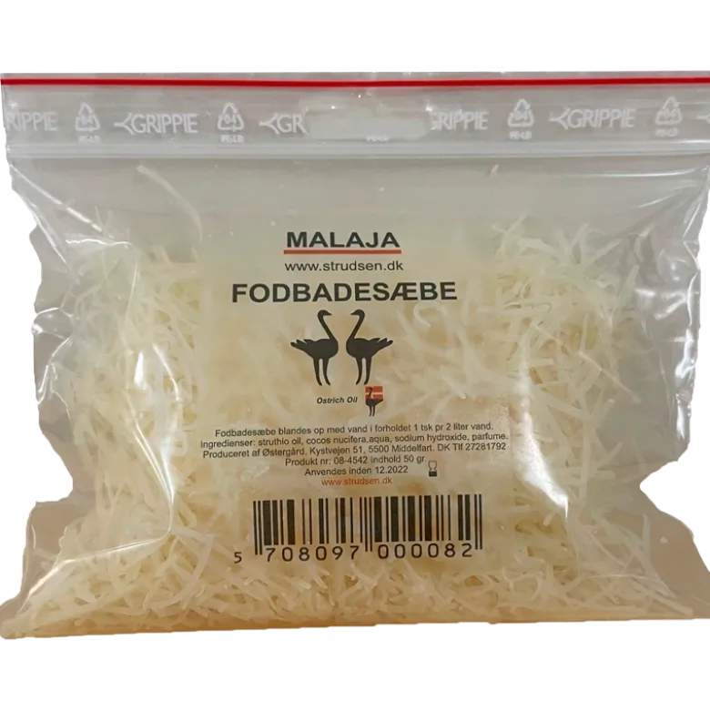 Ostrich Oil Fodbadesæbe (50 gr)