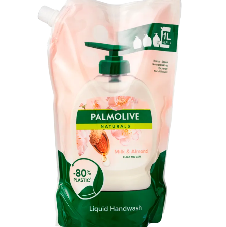 Palmolive Flydende Håndsæbe Milk & Almond Refill (1000 ml)