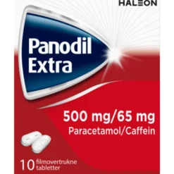 Panodil Extra Tablet 500/65 mg (10 stk)