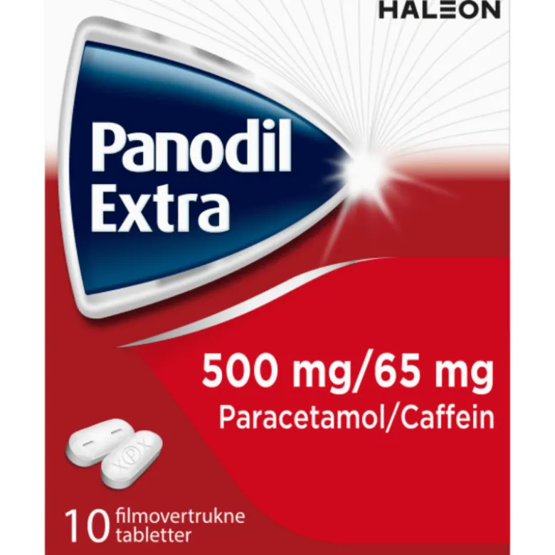 Panodil Extra Tablet 500/65 mg (10 stk)