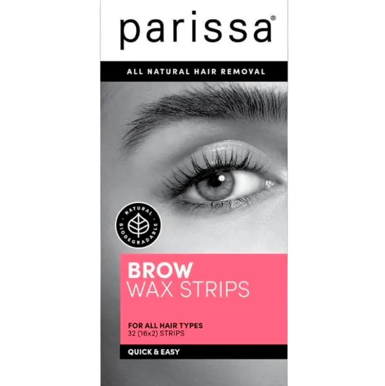 Parissa Brow Wax Strips 32 (16x2) Strips