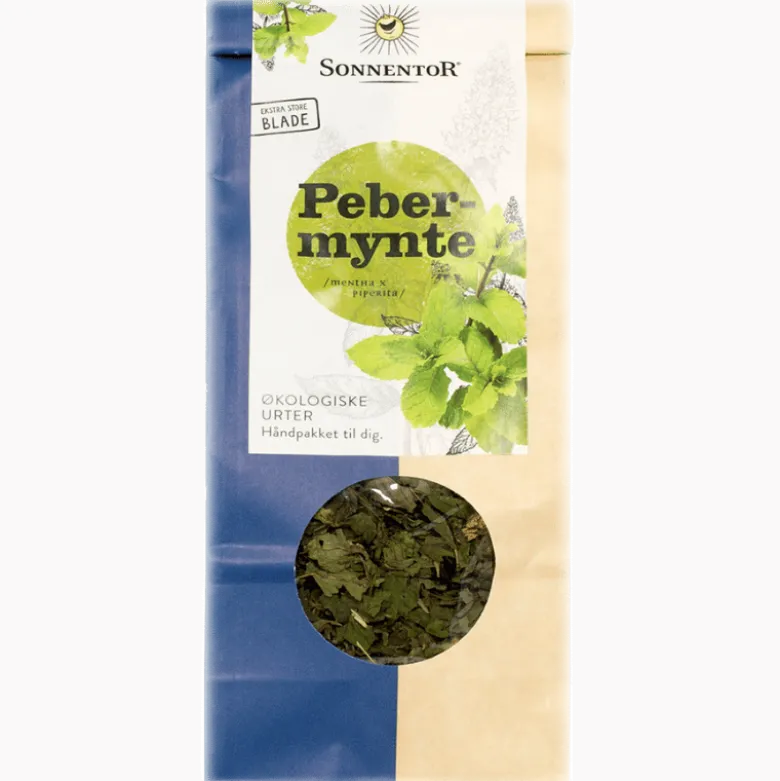 Pebermynte Te, Sonnentor Ø 50 gr.