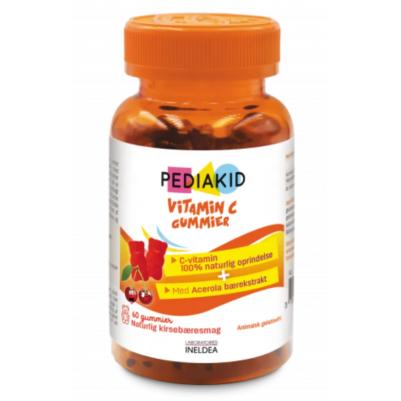 Pediakid Gummies Vitamin C Cherry (60 stk)