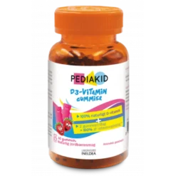 Pediakid Gummies Vitamin D3 Strawberry (60 stk)