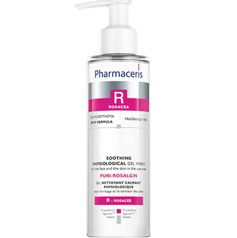 Pharmaceris R Puri-Rosalgin Soothing Physiological Face Gel Wash (190 ml)