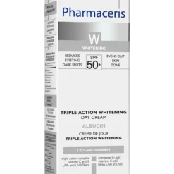 Pharmaceris Whitening Albucin Triple Action Day Cream SPF 50+ (30 ml)