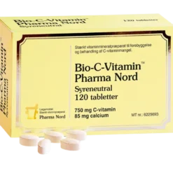 Pharma Nord Bio-C-Vitamin 750 mg (120 tabletter)