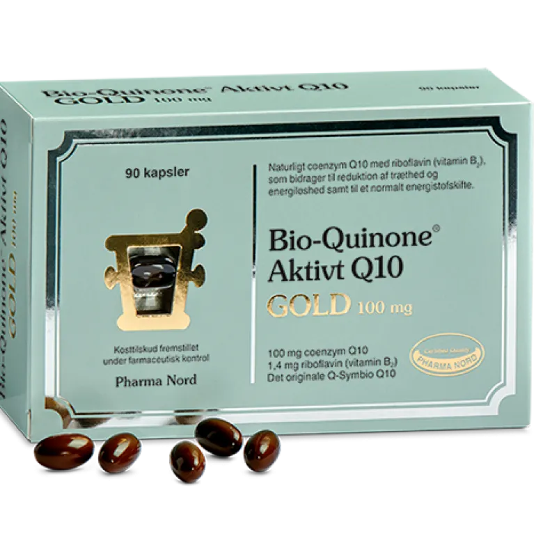 Pharma Nord Bio-Quinone Q10 Gold 100 mg (90 kapsler)