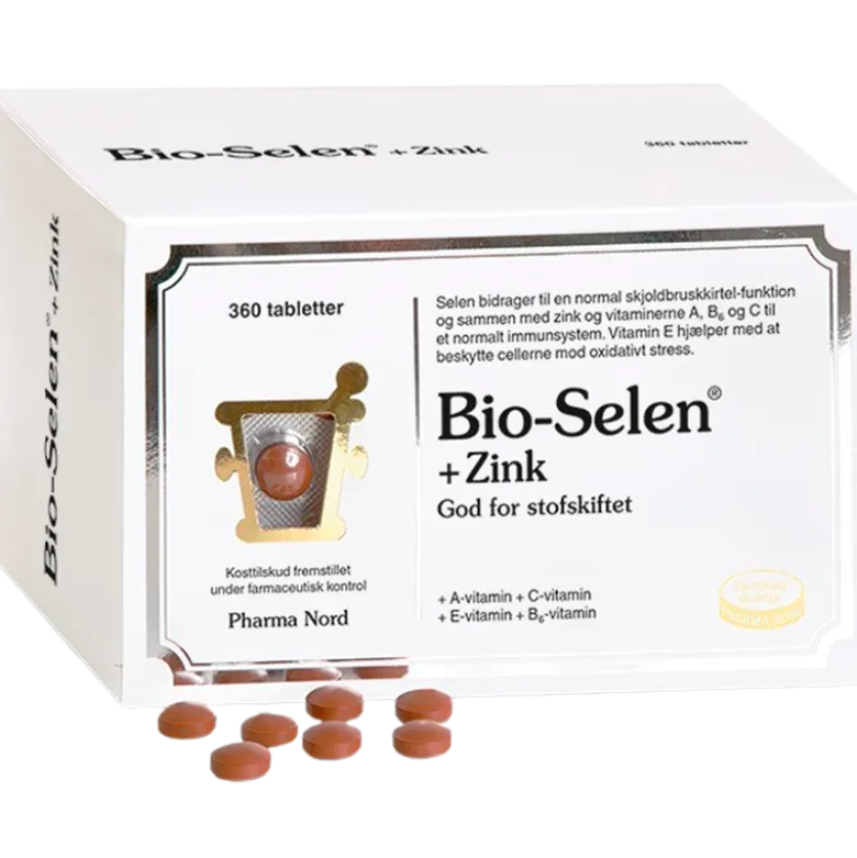 Pharma Nord Bio-Selen Zink (360 tabletter)