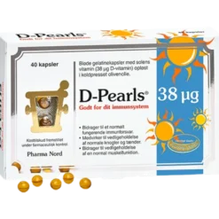 Pharma Nord D-Pearls 38 µg- (40 tabletter)