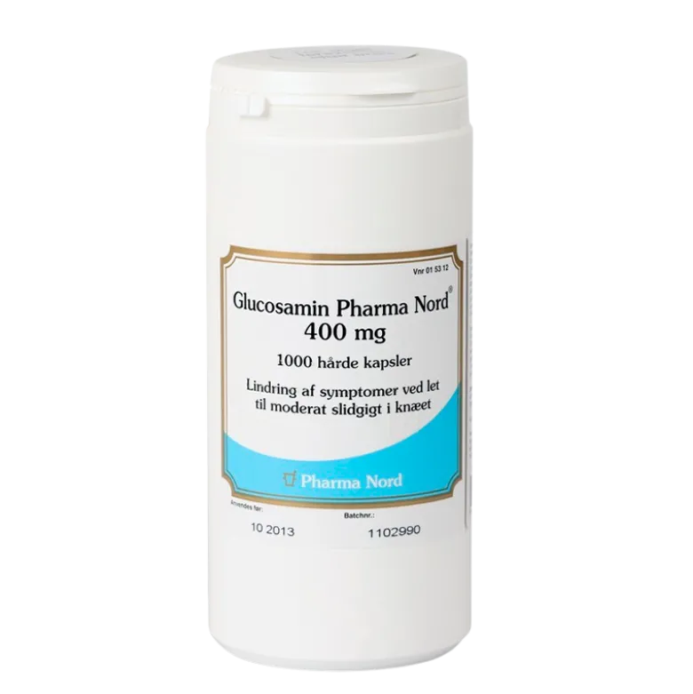 Pharma Nord Glucosamin 400 mg (1000 kapsler)