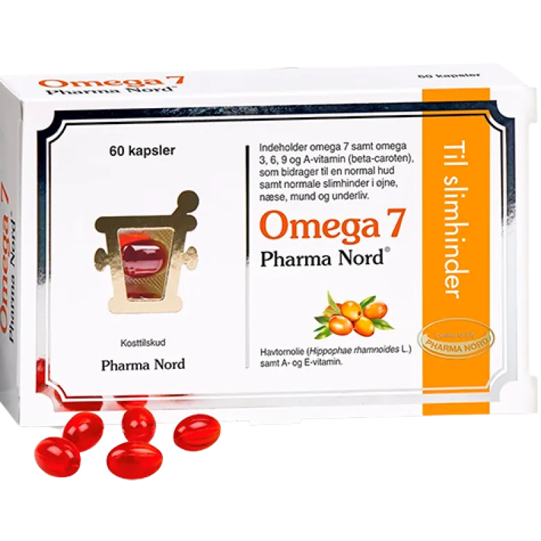 Pharma Nord Omega 7 Havtorn (60 kaps)
