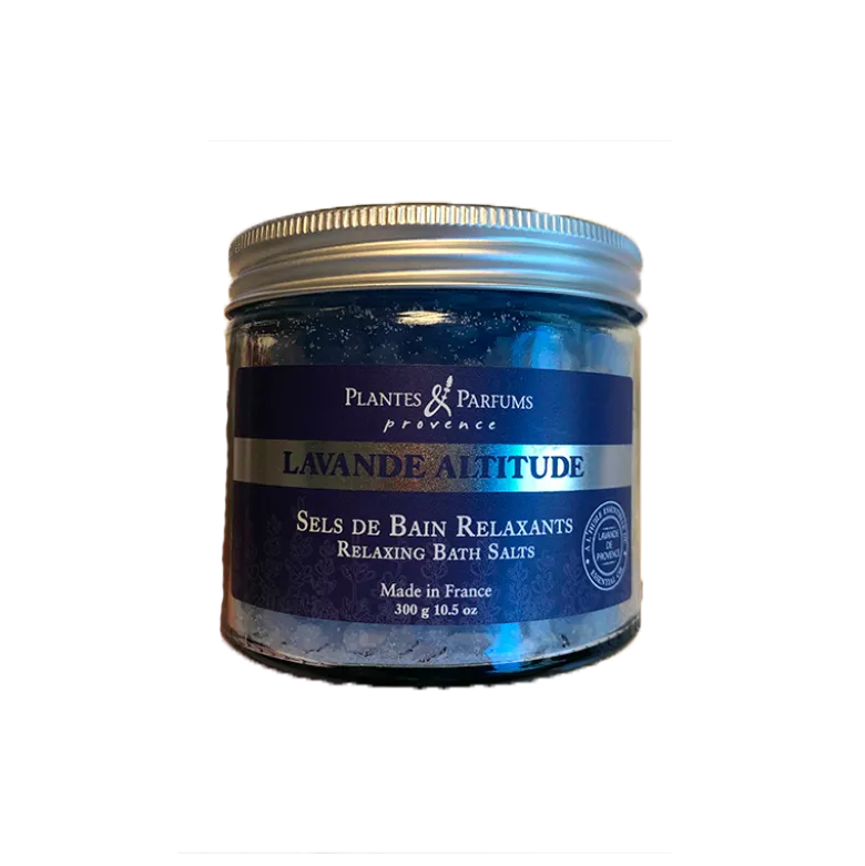 Plantes & Parfumes Relaxing Bath Salts Lavande Altitude (300 g)