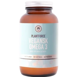 Plantforce Omega 3 (Vegansk EPA & DHA) (120 softgels)
