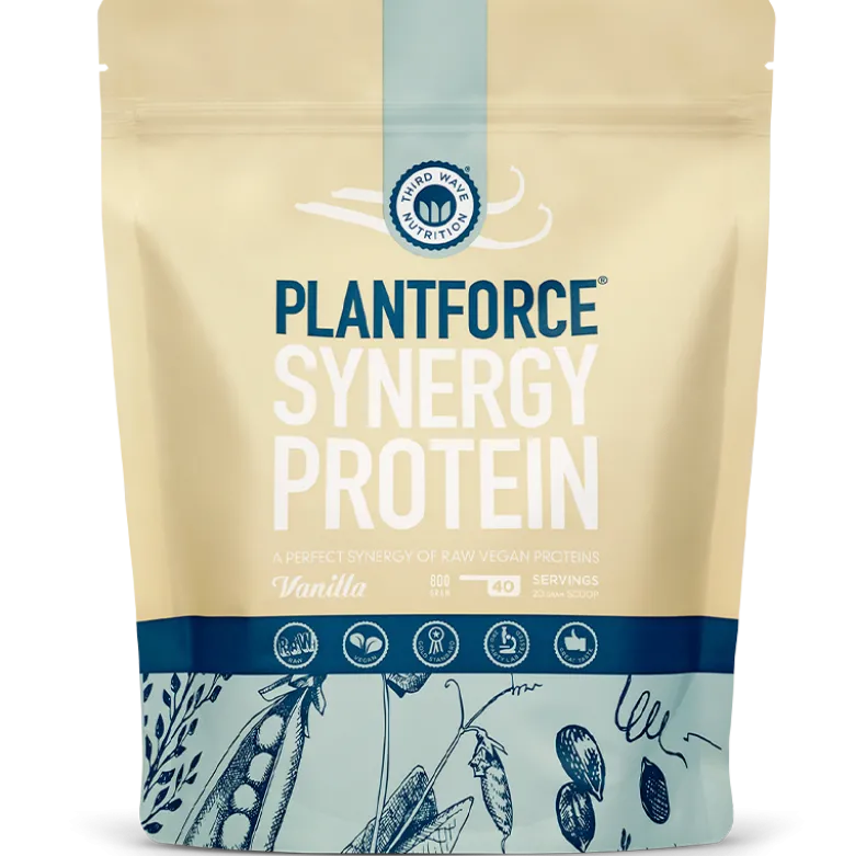 Plantforce Synergy Third Wave Nutrition protein vanilje (800 g)