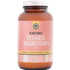 Plantforce Vegansk Magnesium+ Lemon (160 g)