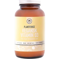Plantforce Vitamin D 50 mcg (120 softgels)