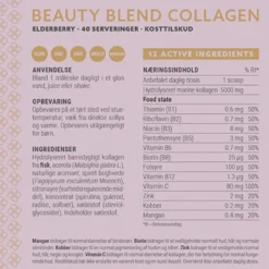 Plent Beauty Blend Collagen Elderberry (277 g)