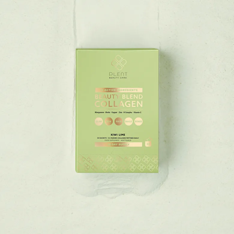Plent Beauty Blend Collagen Kiwi Lime Box (30 breve)