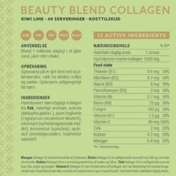 Plent Beauty Blend Collagen Kiwi Lime (277 g)