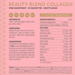 Plent Beauty Blend Collagen Pink Grapefruit Box (30 breve)