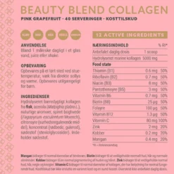 Plent Beauty Blend Collagen Pink Grapefruit (265 g)