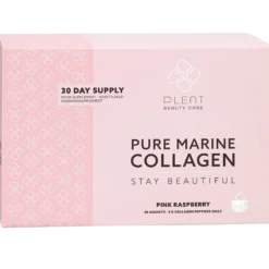 Plent Pure Marine Collagen Pink Raspberry Packs (30 stk)