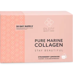 Plent Pure Marine Collagen Strawberry Lemonade Box (30 breve)